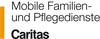 Logo für Caritas für Betreuung und Pflege - Mobile Familiendienste